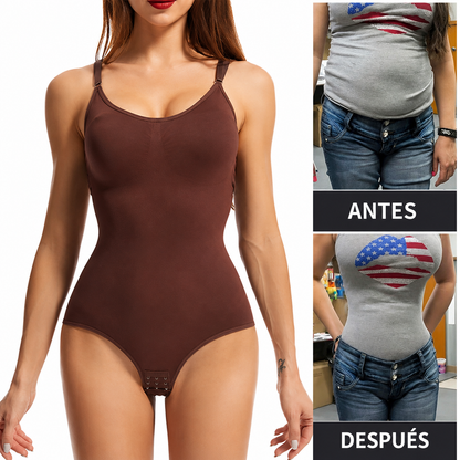 Body Moldeador de Cintura y Cadera Sin Costuras